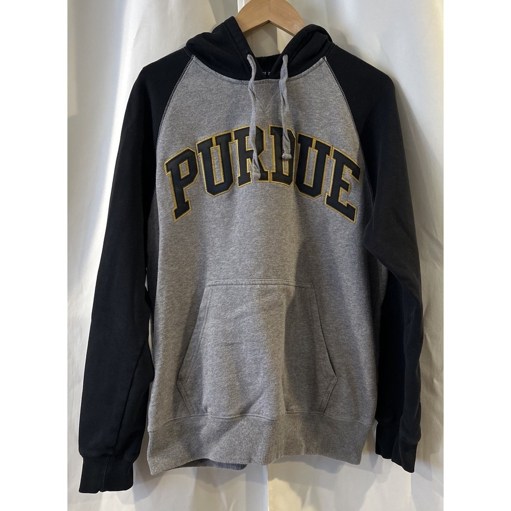 Purdue Boilmakers Sport Tek Embroidered Hoodie Size Medium